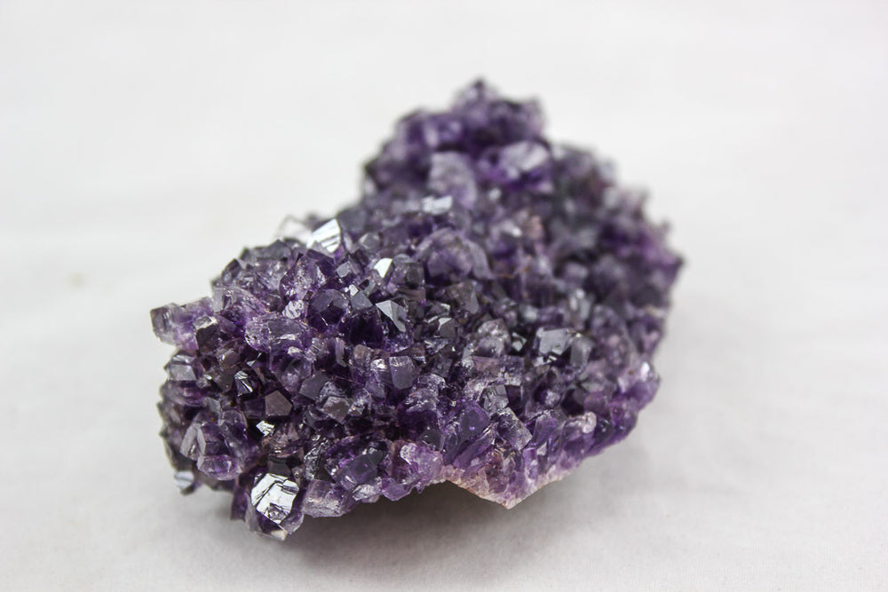 Raw amethyst crystal