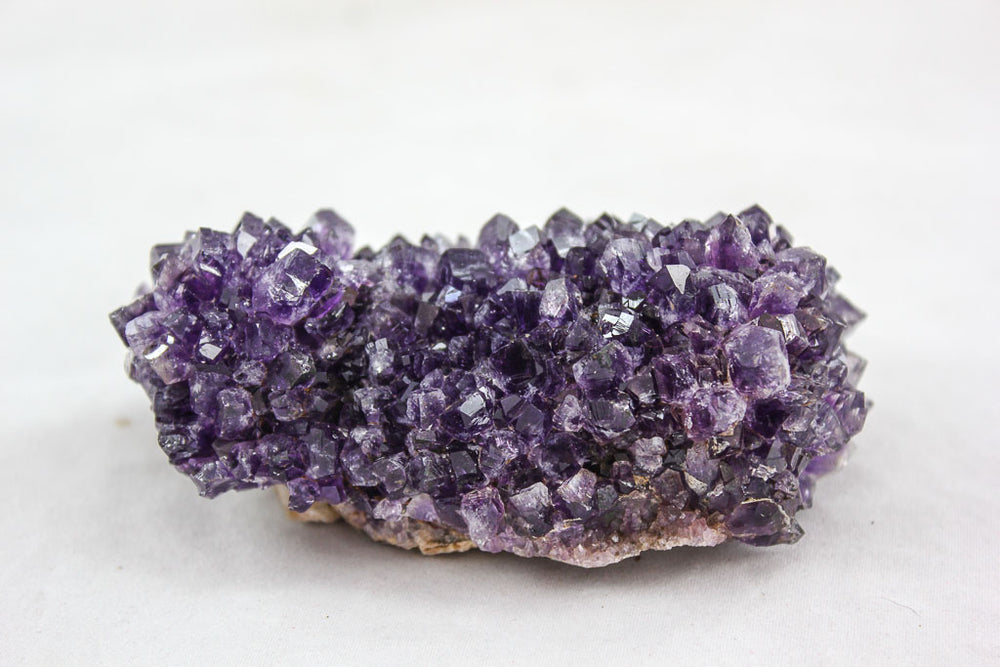 Raw amethyst crystal