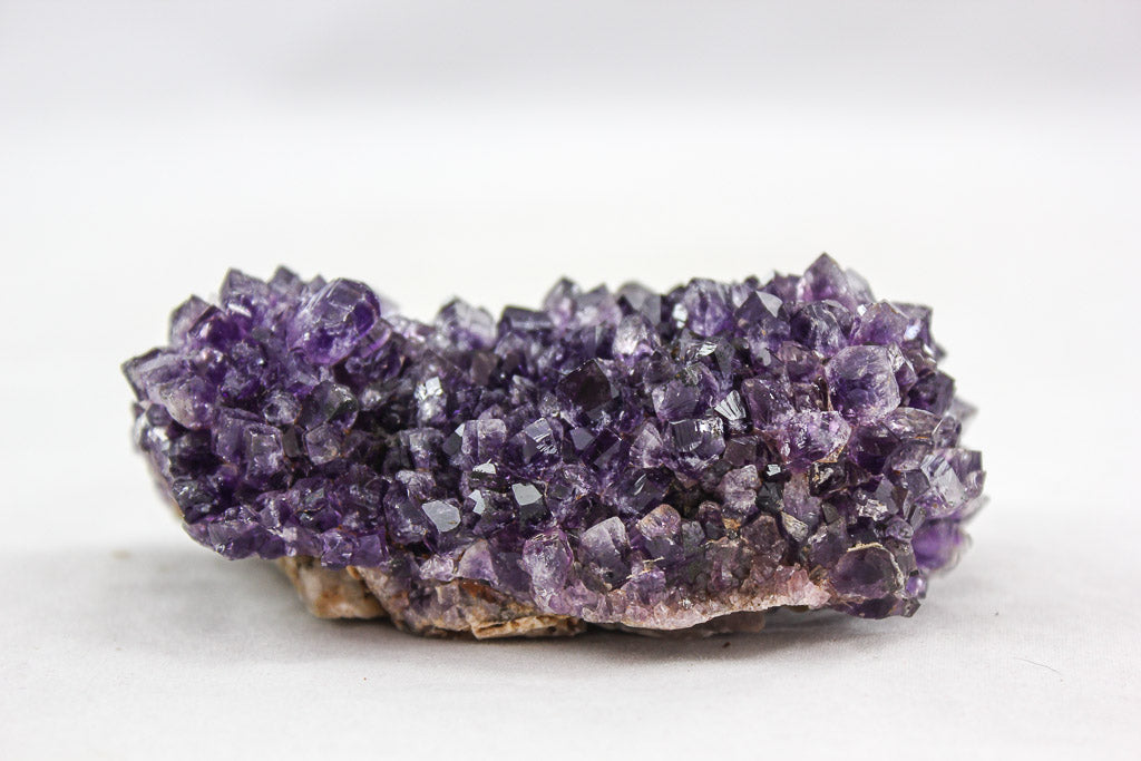 Raw amethyst crystal