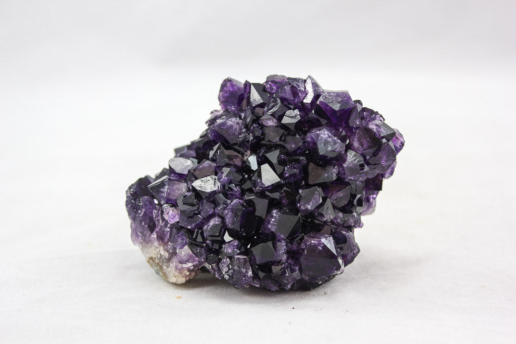 Raw amethyst crystal