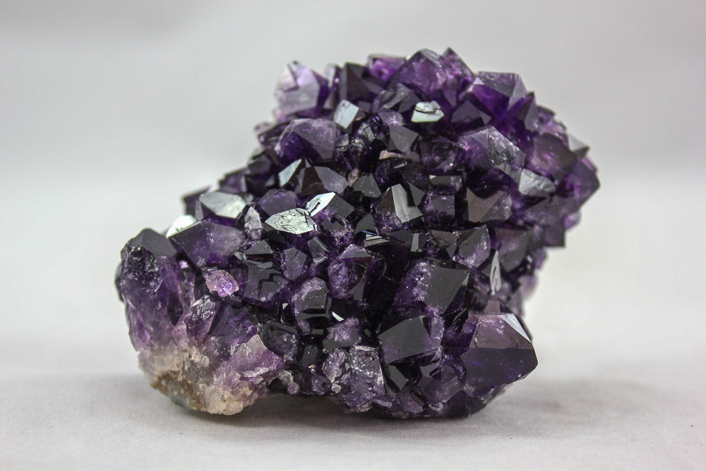 Raw amethyst crystal