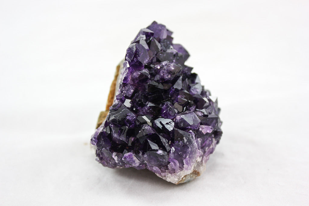 Raw amethyst crystal