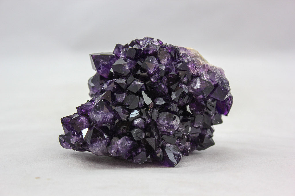 Raw amethyst crystal