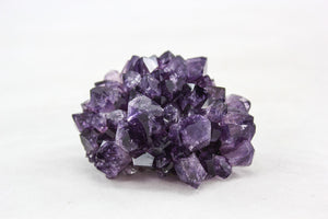 Raw amethyst crystal