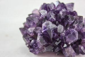 Raw amethyst crystal