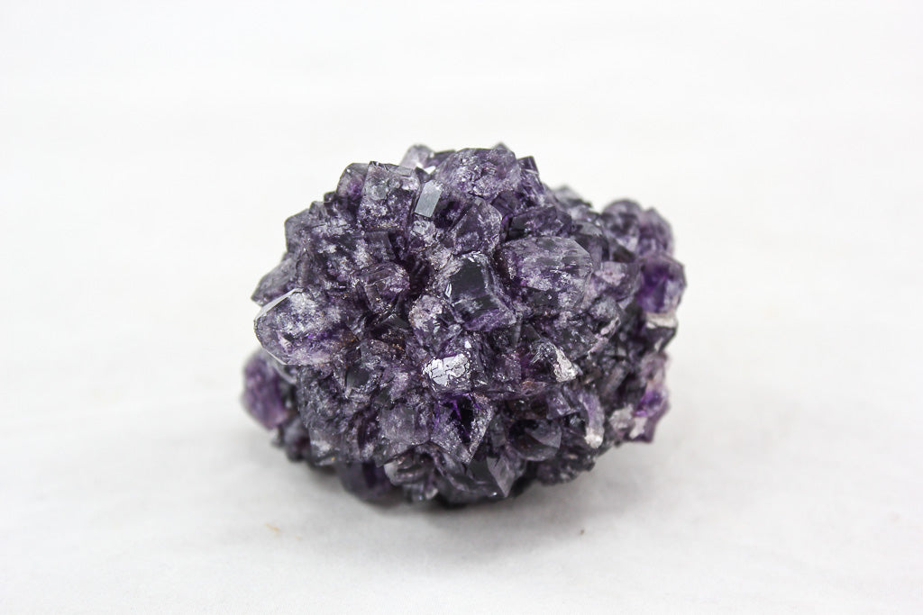 Raw amethyst crystal