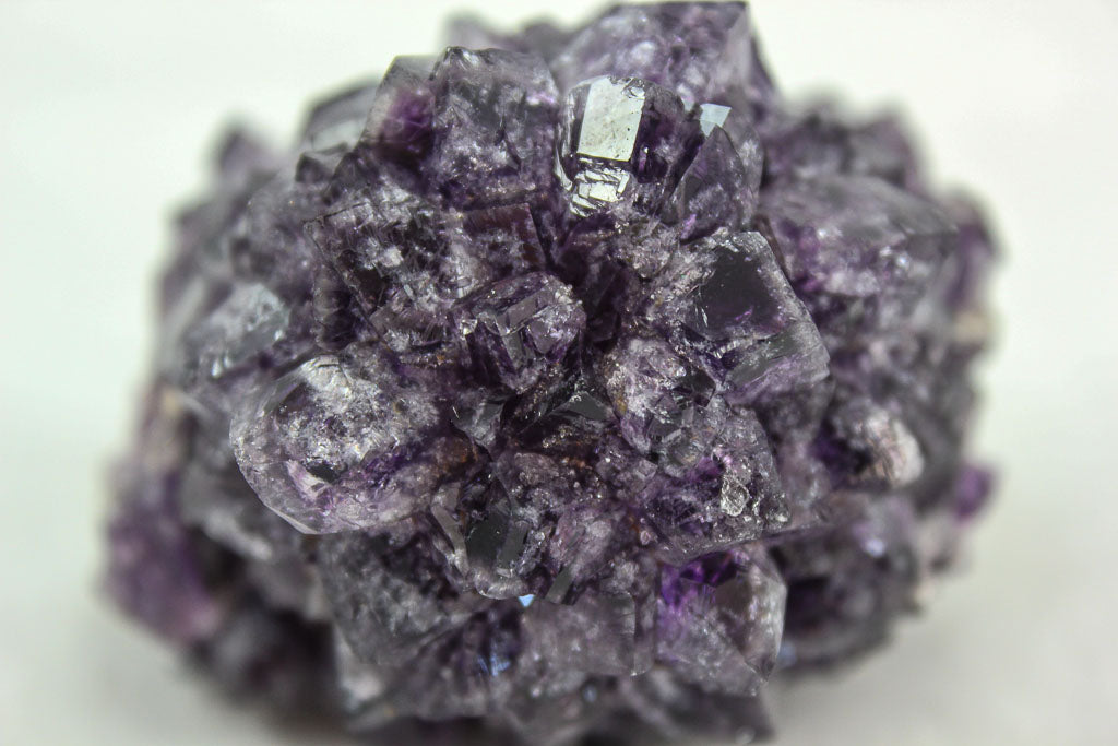Raw amethyst crystal