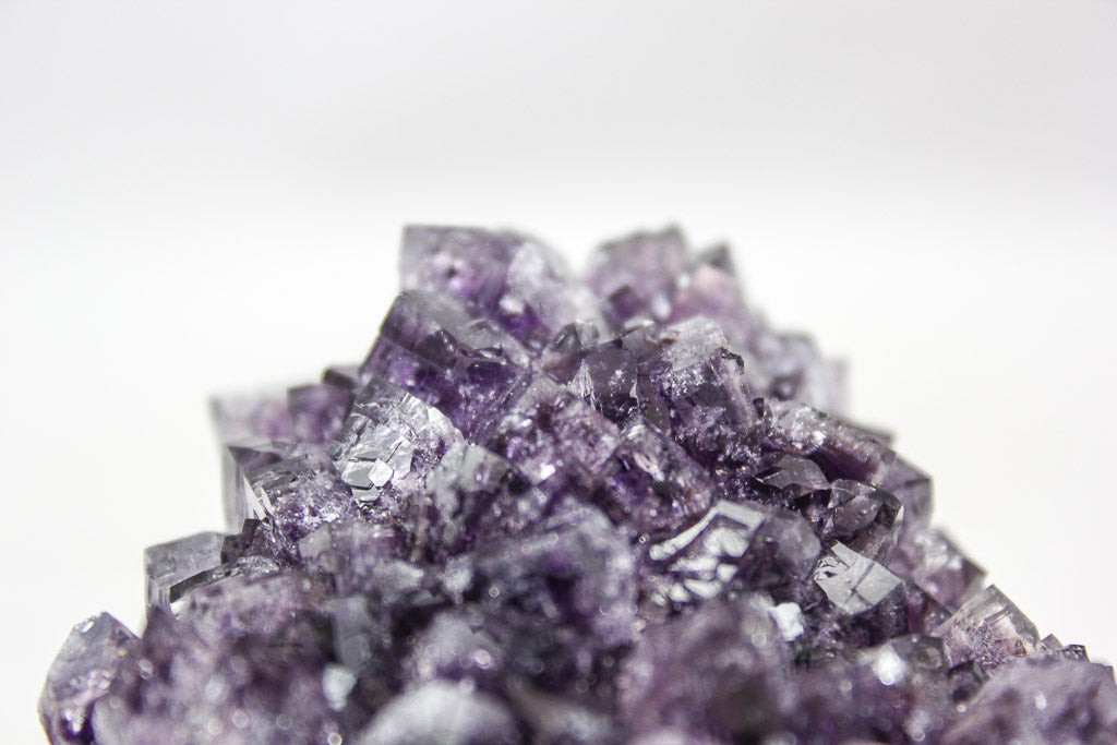 Raw amethyst crystal