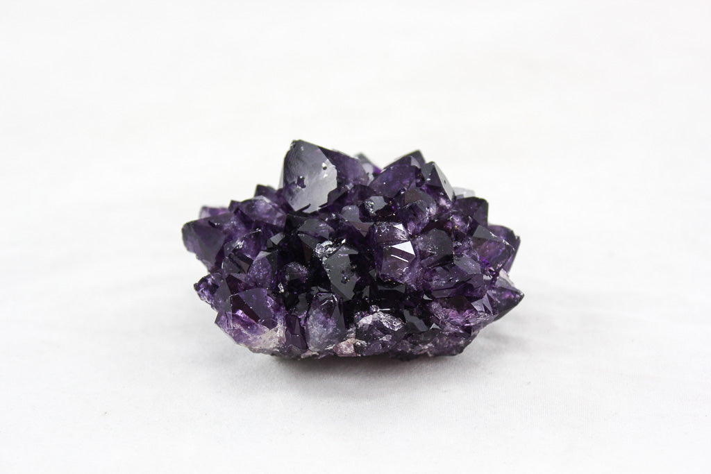 Raw amethyst crystal