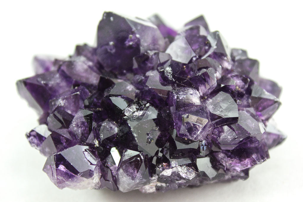 Raw amethyst crystal