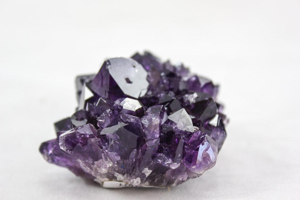 Raw amethyst crystal