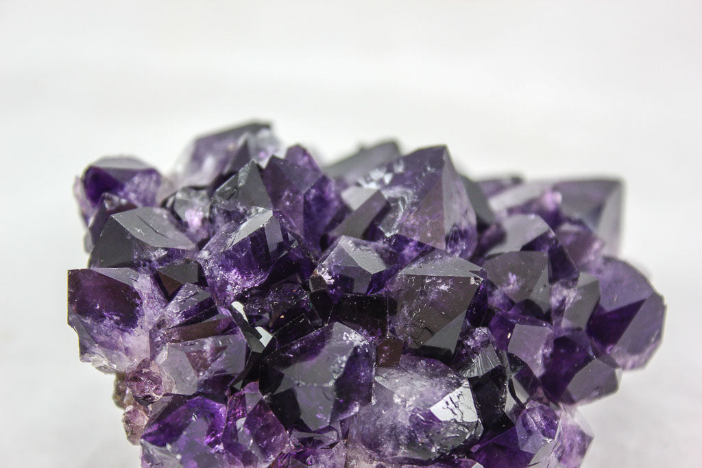 Raw amethyst crystal