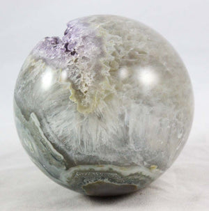 Amethyst/agate Sphere