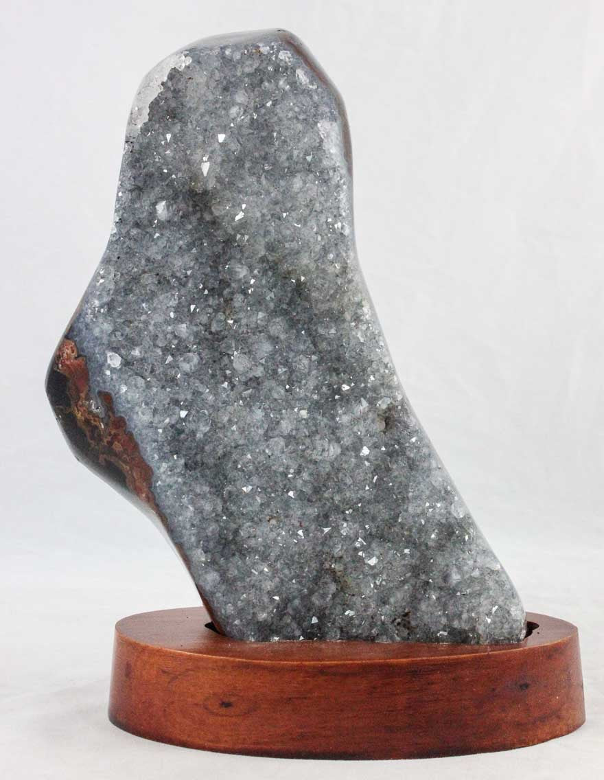 Quartz Crystal w/ Agate