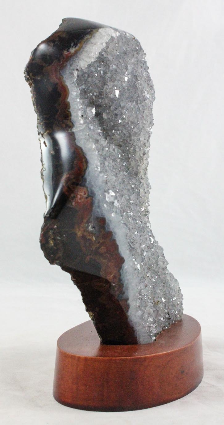 Quartz Crystal w/ Agate