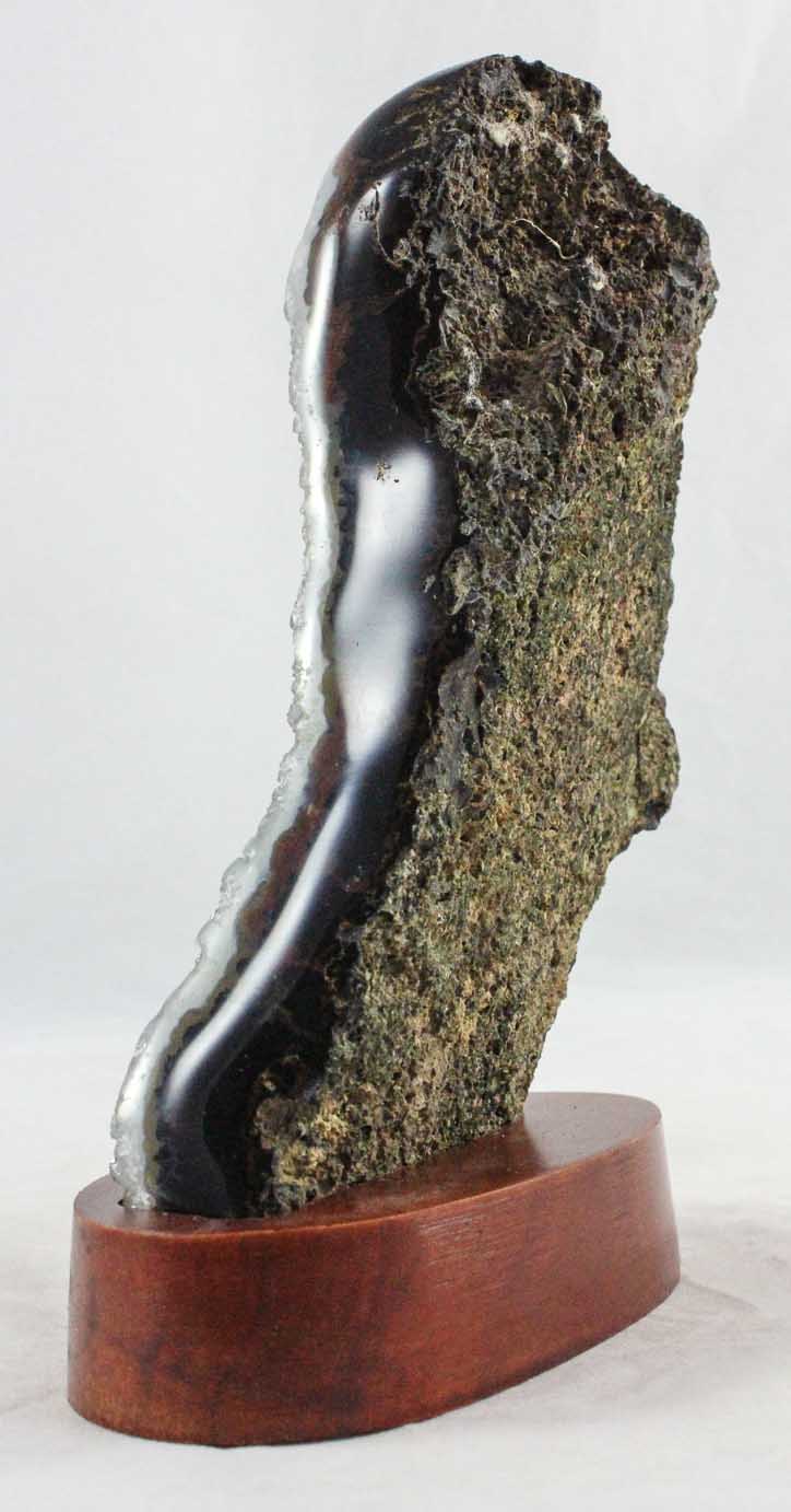 Quartz Crystal w/ Agate