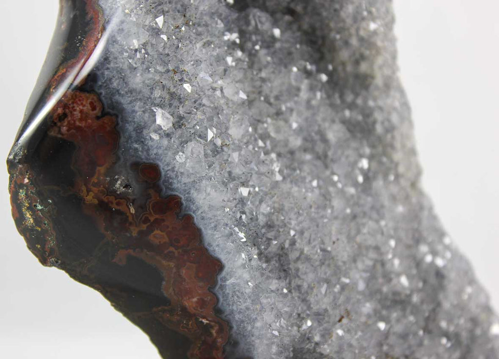 Quartz Crystal w/ Agate