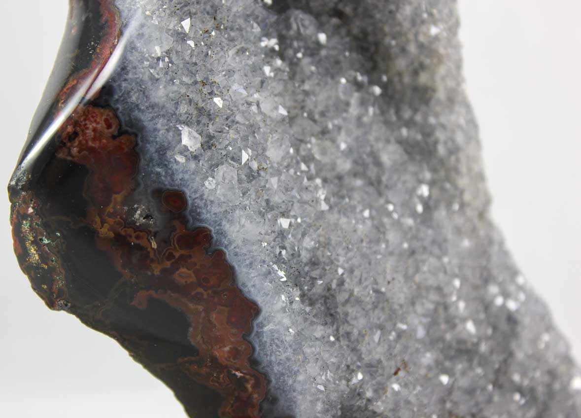 Quartz Crystal w/ Agate