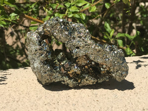 Windowed Peruvian Pyrite