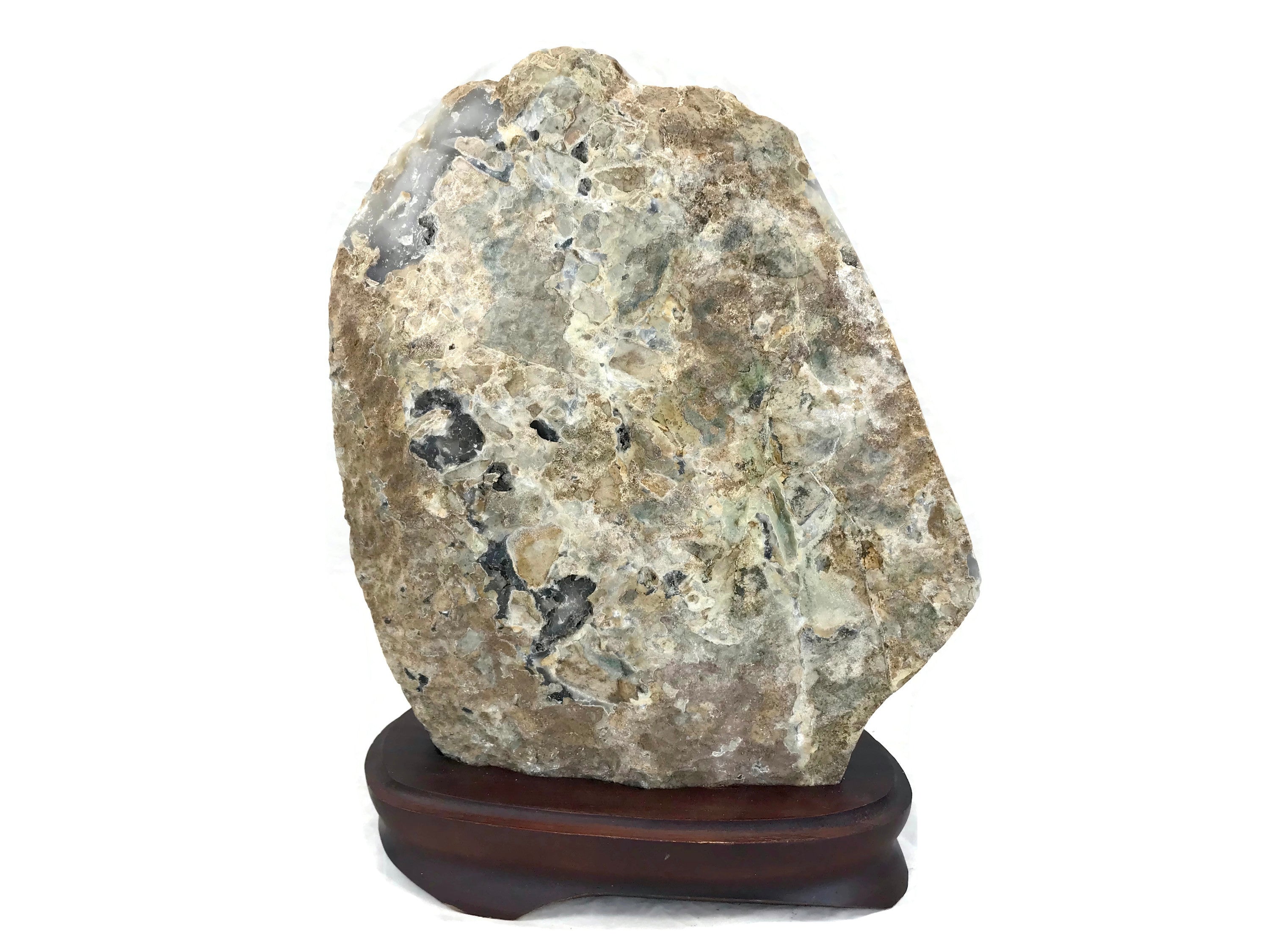 Elaborate Brazilian Agate with Amethyst