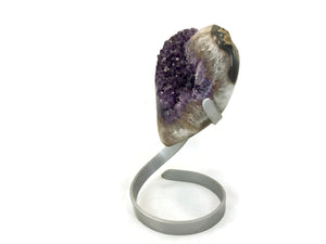 Stately Brazilian Amethyst Heart