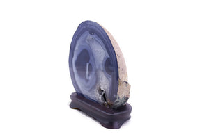 Blue Brazilian Agate Endcap