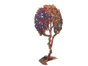 Rainbow Colored Copper  Oak Tree