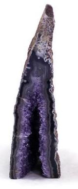 Brazilian Amethyst and Agate Geode