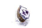 Large Agate Eye with Amethsyt Geode