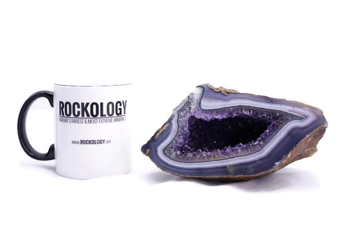 Uruguayan Amethyst with Green and Blue Agate