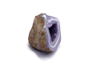 Uruguayan Amethyst with Green and Blue Agate