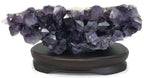 Horizontal Brazilian Amethyst Cluster