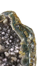 Uruguayan agate w/ druzy quartz