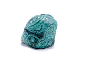 Malachite with Banded Waves