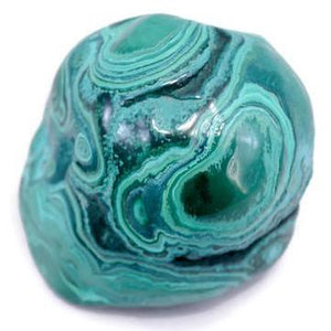 Malachite with Banded Waves