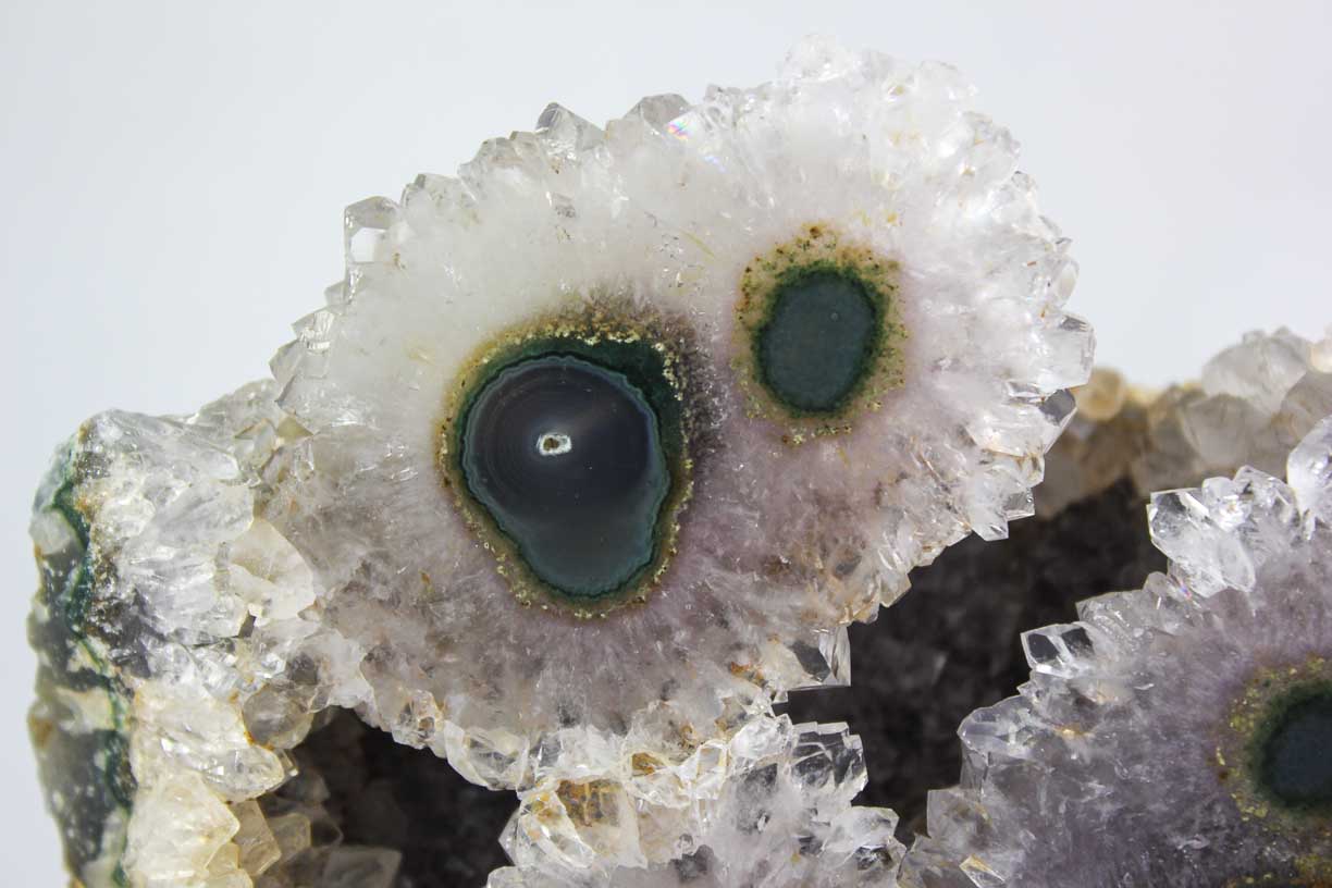 Amethyst w/ Agate Eyes