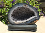 Speckled Agate Geode