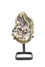 Uruguayan agate w/ druzy quartz