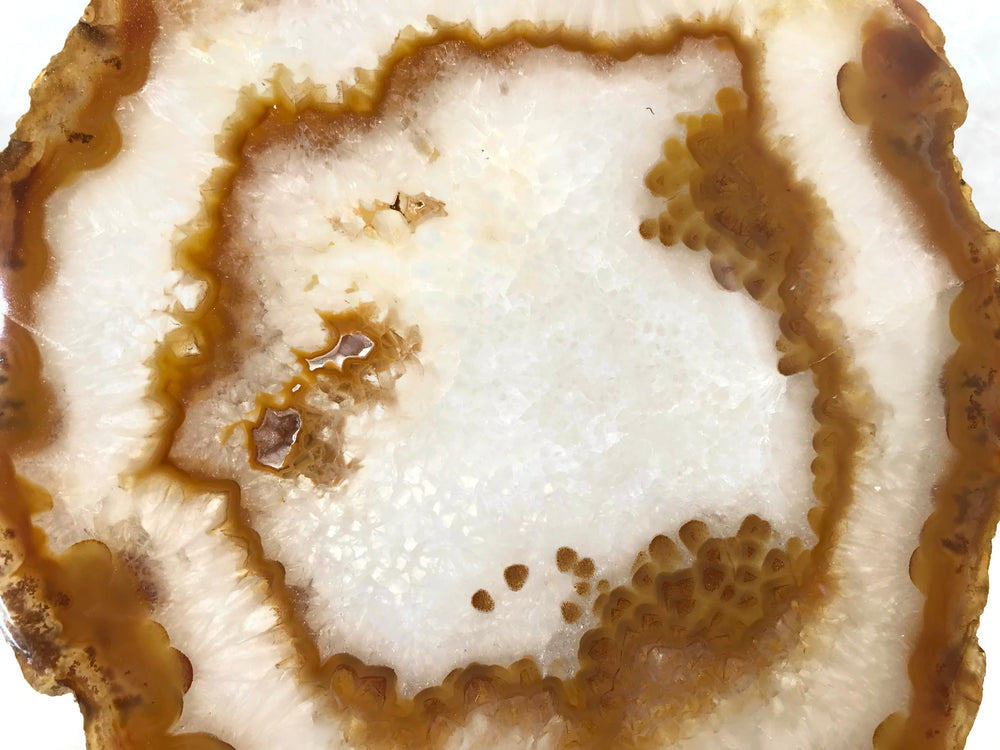 Crystal Agate Slice