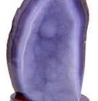 Sparkling Blue Agate Geode