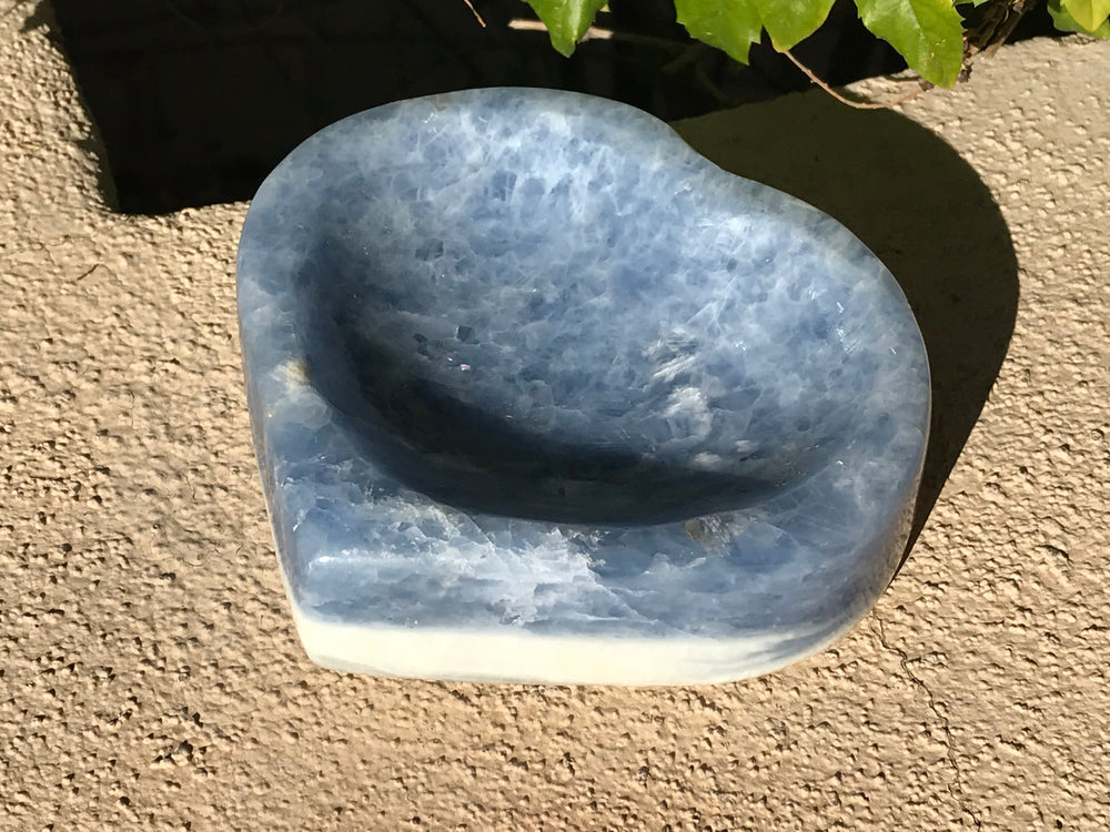Calming Blue Calcite Bowl
