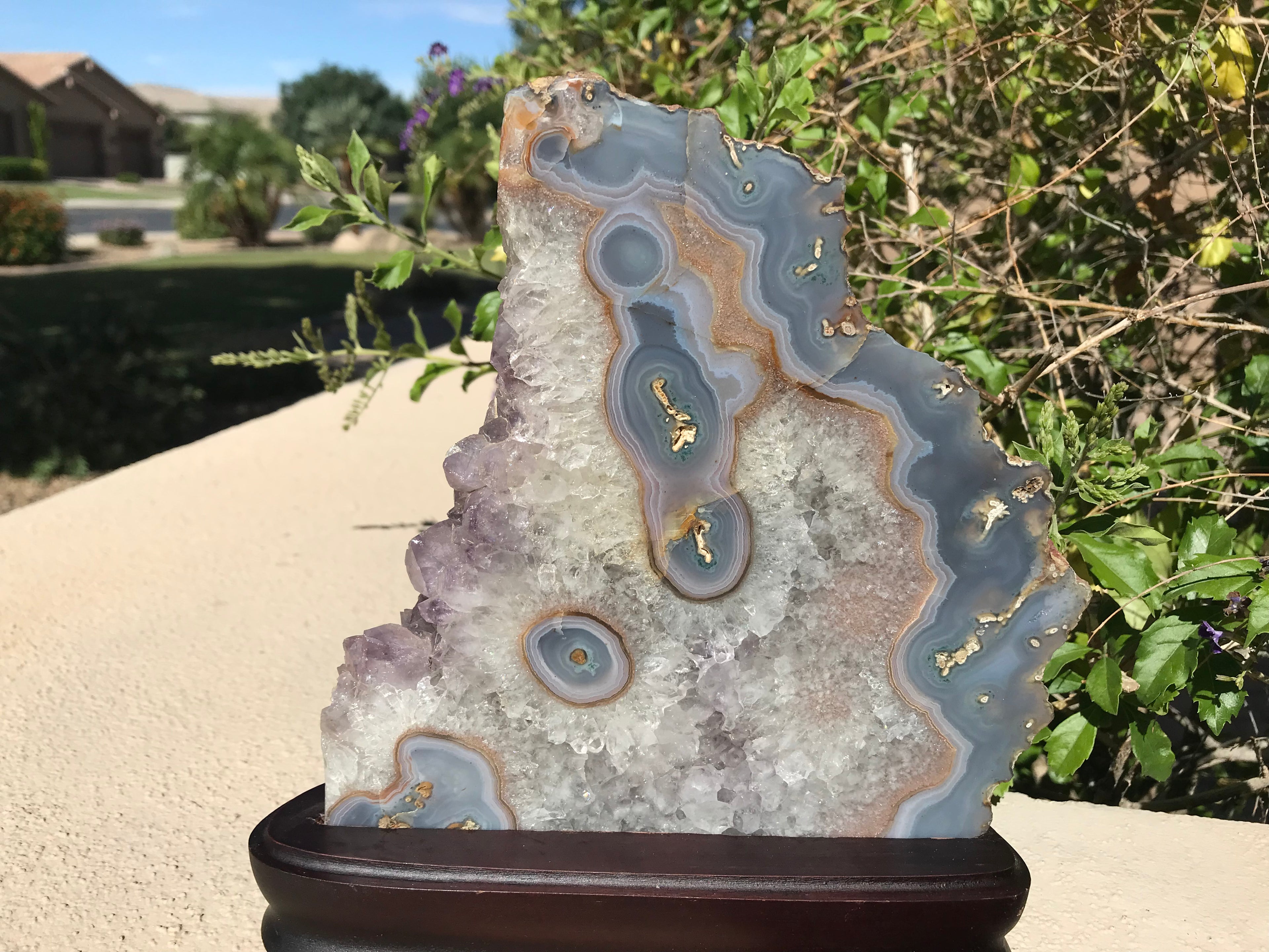 Chromatic Agate Freeform