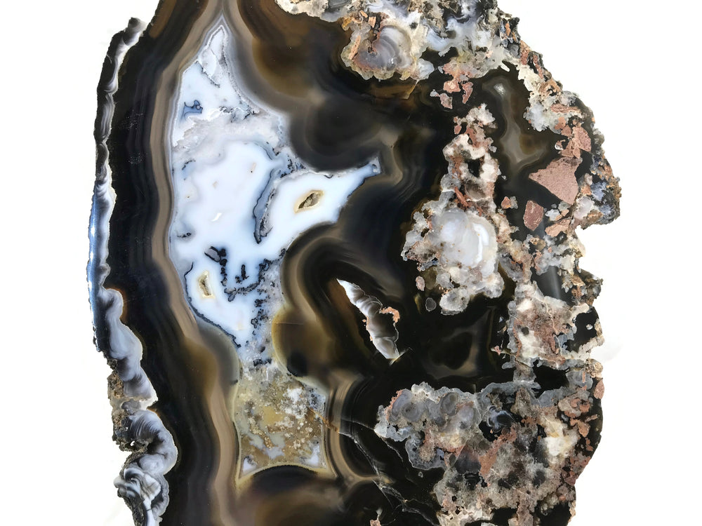Pastels Agate Slice