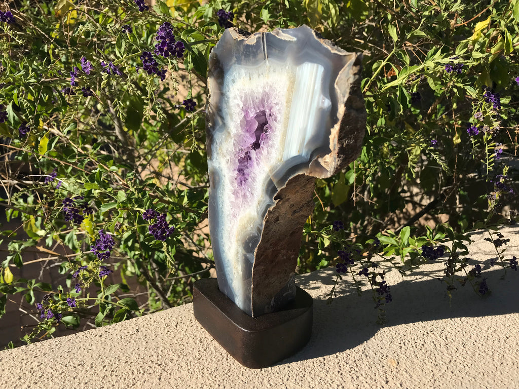 Brazilian Amethyst w/ Agate