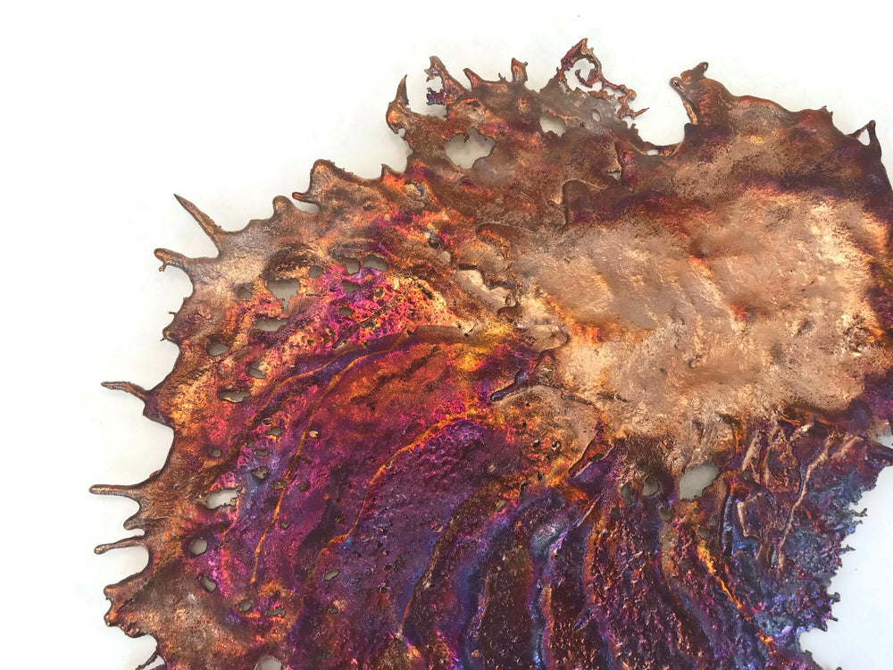 Natural Copper & Rainbow Copper Splash Duo
