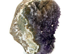 Colorful Microcrystalline Quartz With Amethyst Freeform