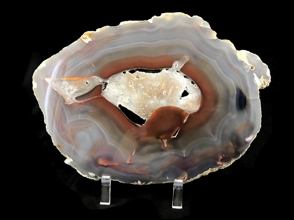 Ultra Translucent Brazilian Agate Slice