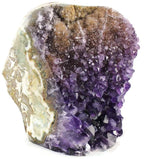 Colorful Microcrystalline Quartz With Amethyst Freeform