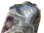 Elaborate Brazilian Agate with Amethyst