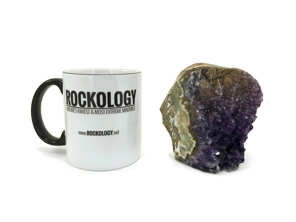 Colorful Microcrystalline Quartz With Amethyst Freeform